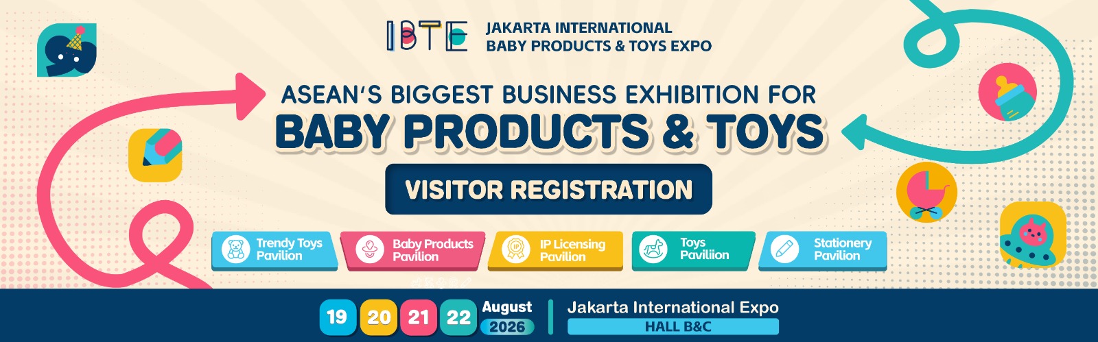 IBTE Jakarta 2026 – Jakarta International Baby Products & Toys Expo